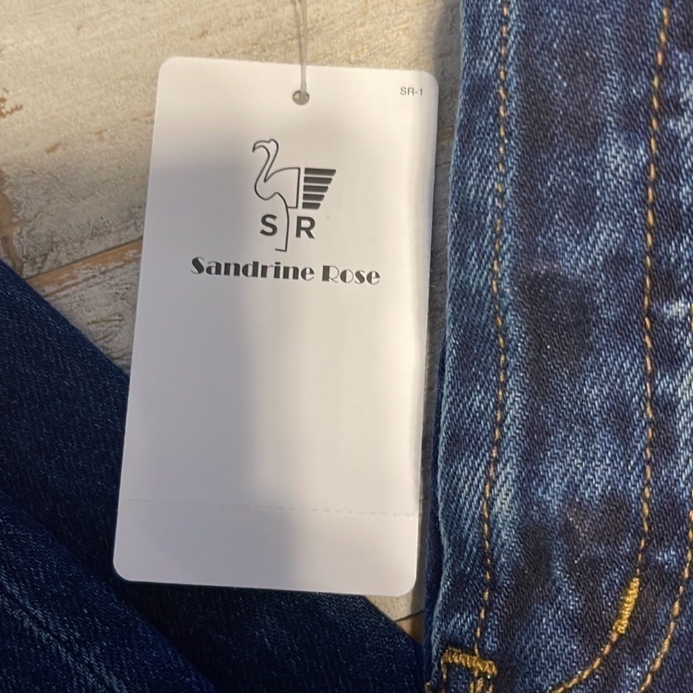 NWT Free People SR vs. Sandrine Rose “The Virgin Label” Jeans - Picture 4 of 7